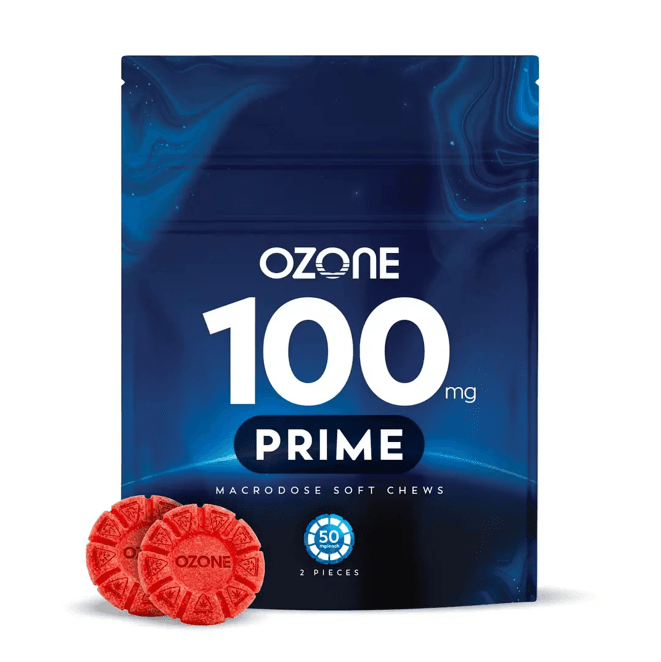 Blood Orange Prime Macrodose 2pk/100mg Edibles