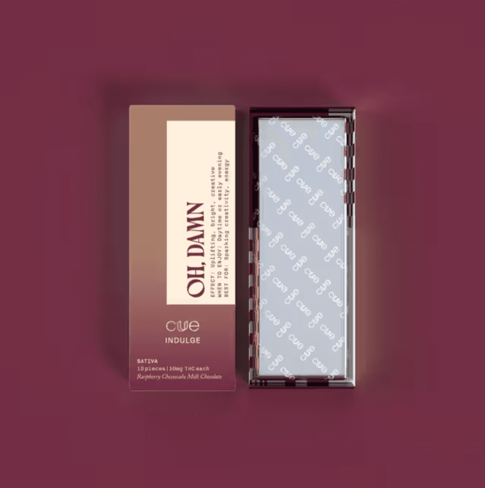 Raspberry Cheesecake Milk Chocolate 10pk/100mg