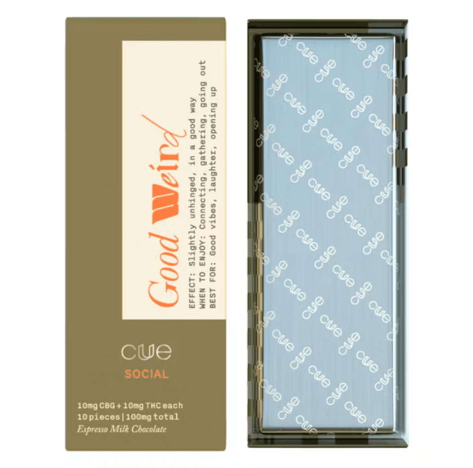 Espresso Milk Chocolate 1:1 CBG:THC