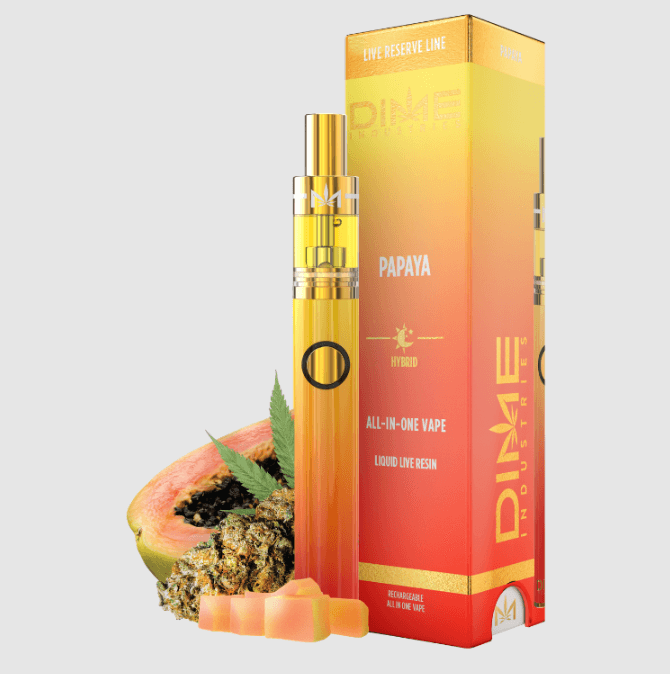 Papaya 1g Live Resin AIO