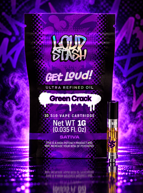 Green Crack 1g Live Resin Cart