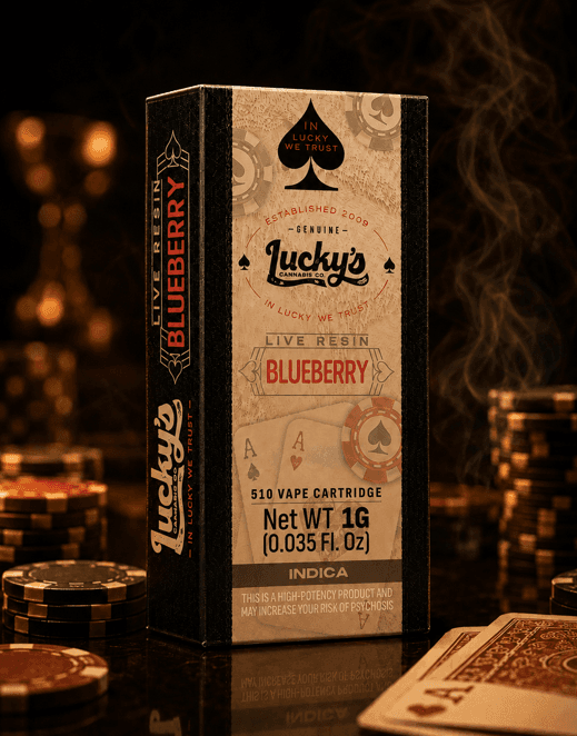 Blueberry 1g Live Resin Cart