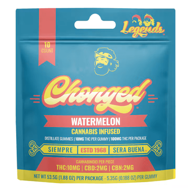 Chonged: Watermelon 5:1:1 THC:CBN:CBD Edibles