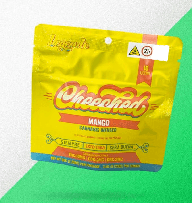 Cheeched: Mango 5:1:1 THC:CBC:CBG Edibles