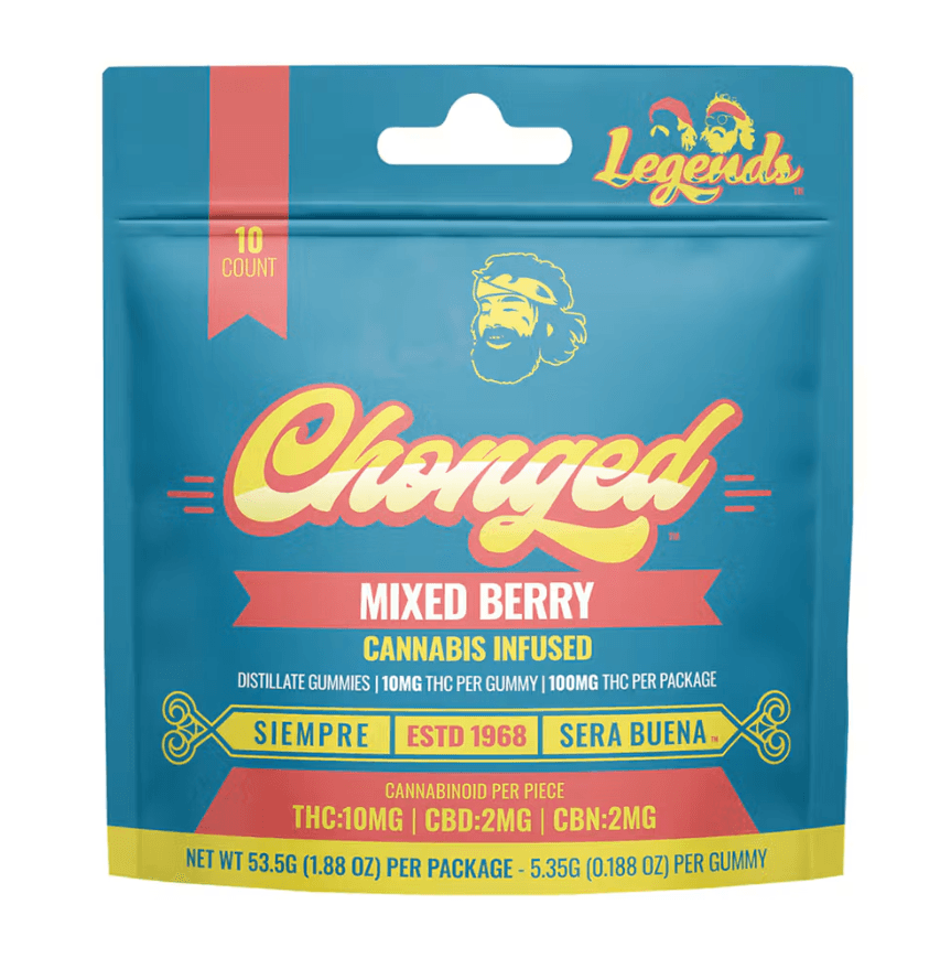 Chonged: Mixed Berry 5:1:1 THC:CBN:CBD Edibles