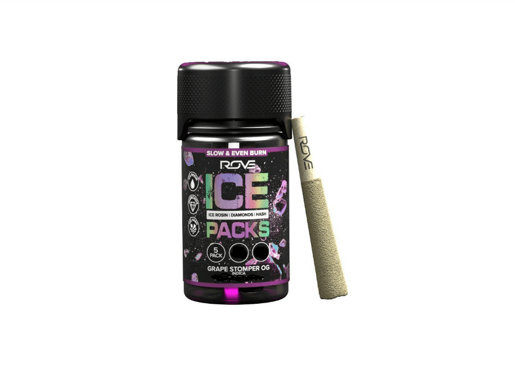 Grape Stomper OG 5pk/3g Infused Ice Pack Prerolls