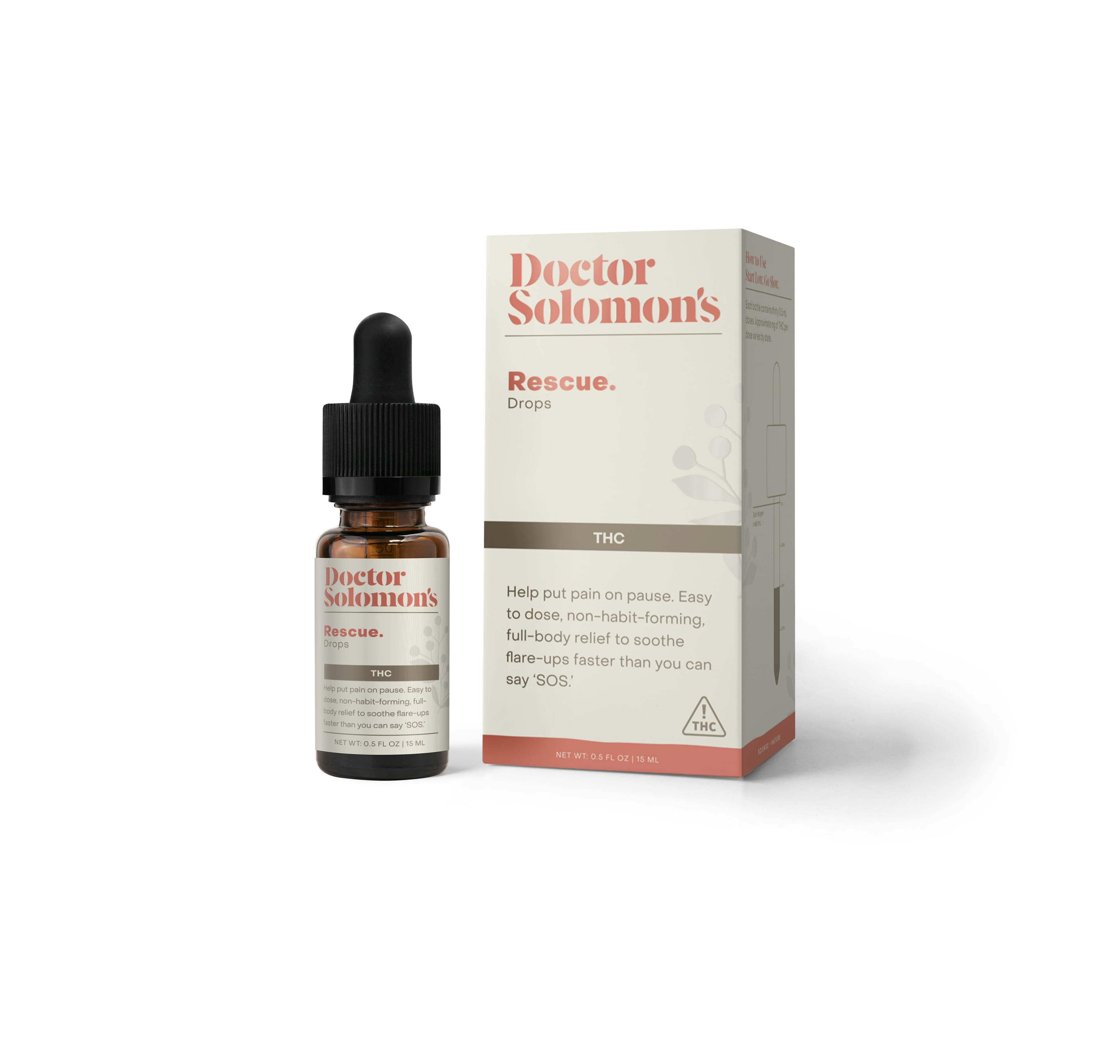Rescue THC Rich RSO Drops